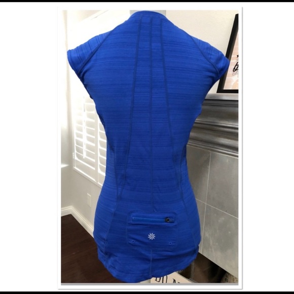 Athleta Cap Sleeve Pacífica Top. LARGE - Picture 3 of 6